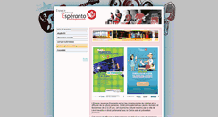 Desktop Screenshot of lesperanto.com
