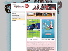Tablet Screenshot of lesperanto.com